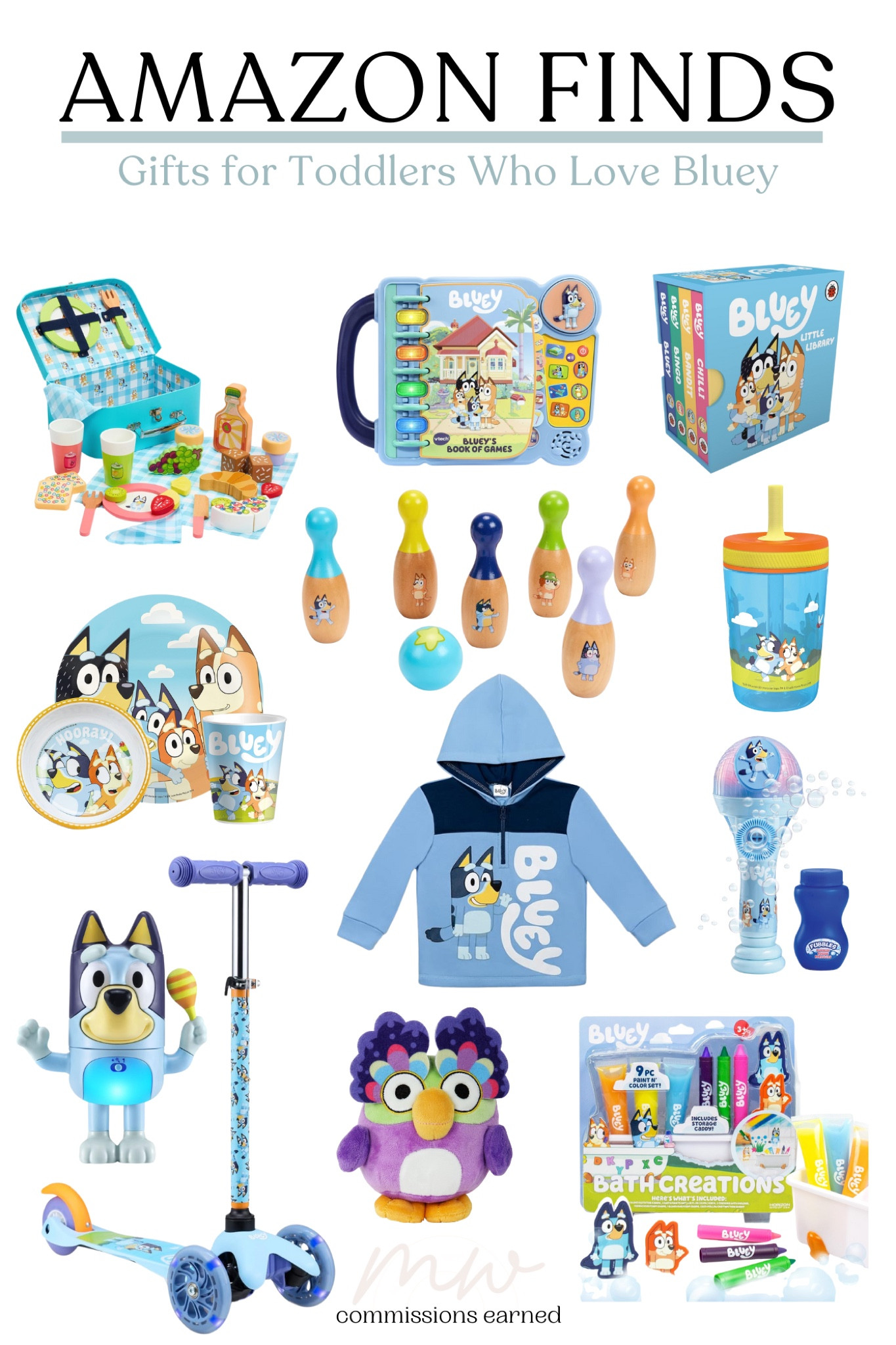 Amazon gifts for toddlers who love Bluey! So many great options! 

#LTKKids #LTKBaby #LTKGiftGuide