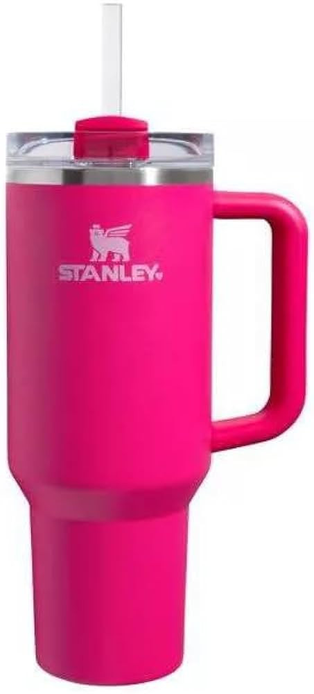 STANLEY 40 oz. Quencher H2.0 Valentines Day Tumbler - Cosmo Pink | Amazon (US)