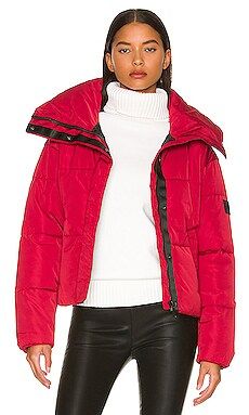 Alp N Rock Peak Puffer Jacket in Deep Red from Revolve.com | Revolve Clothing (Global)