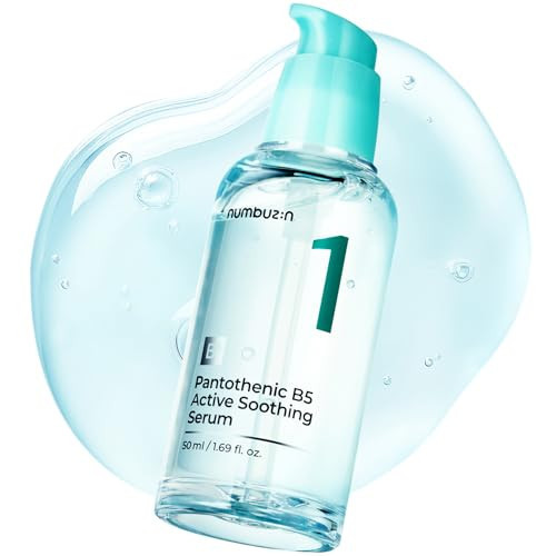 numbuzin No.1 Serum | Pantothenic B5 Active Soothing Serum | Soothing, Hydrating | Pantothenic Acid, Niacinamide | Excess Oil Control, Reduces Breakouts, Acne | Oily, Acne-Prone Skin | 1.69 fl. oz. | Amazon (US)