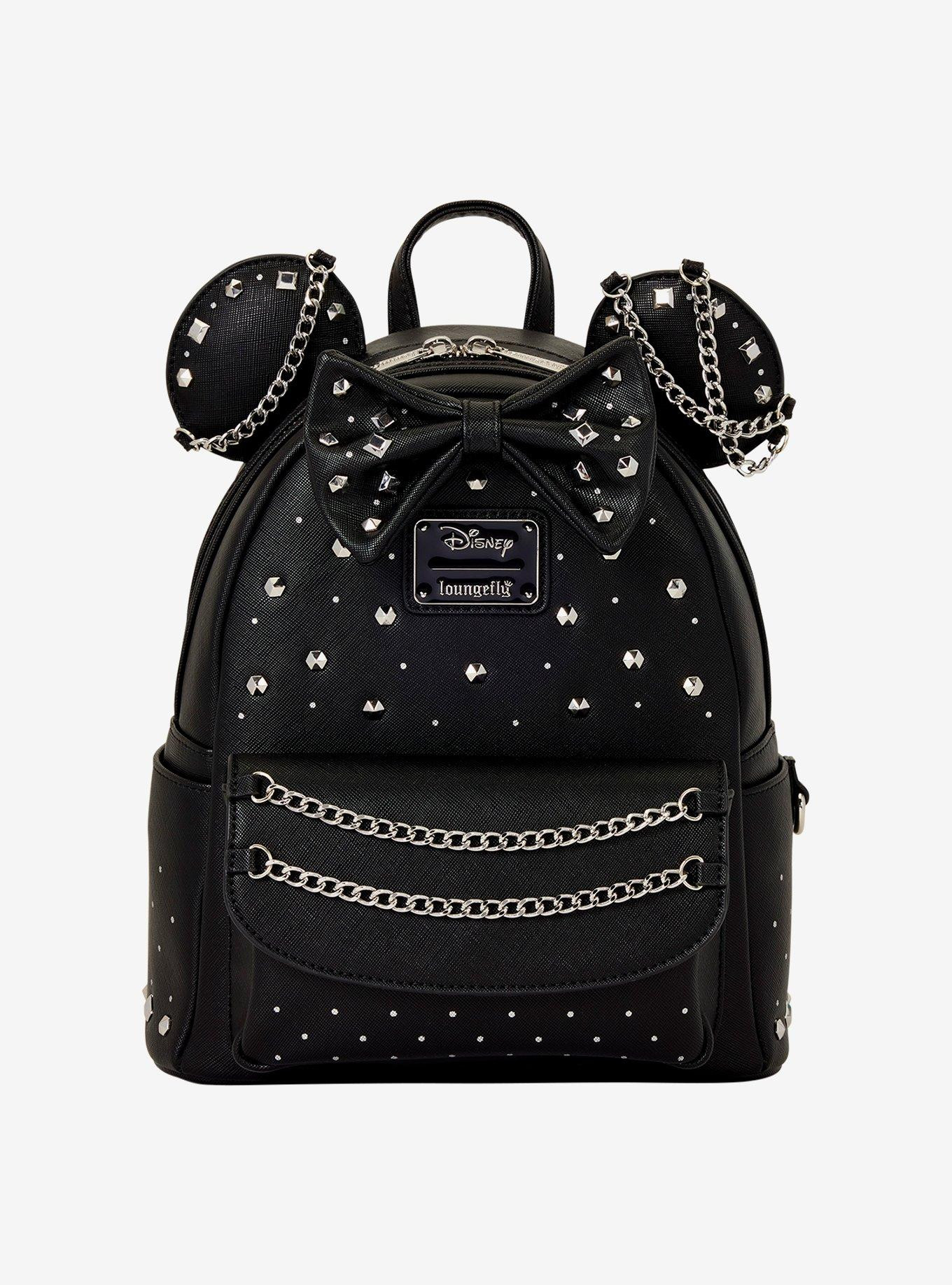 Loungefly Disney Minnie Mouse Studded Ears Mini Backpack | BoxLunch