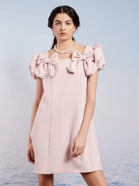 Paddle Bow Mini Dress | Sister Jane (UK)
