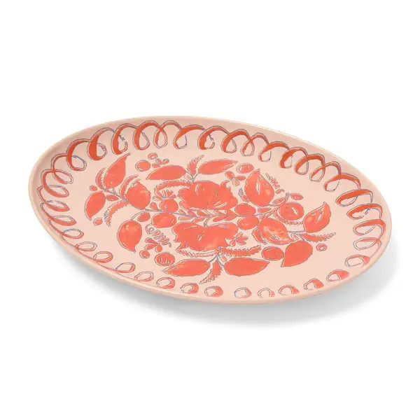 Caravan Amalfi Oval Serving Tray - 15.7" x 11" - 15.7" x 11" - Bed Bath & Beyond - 43316612 | Bed Bath & Beyond