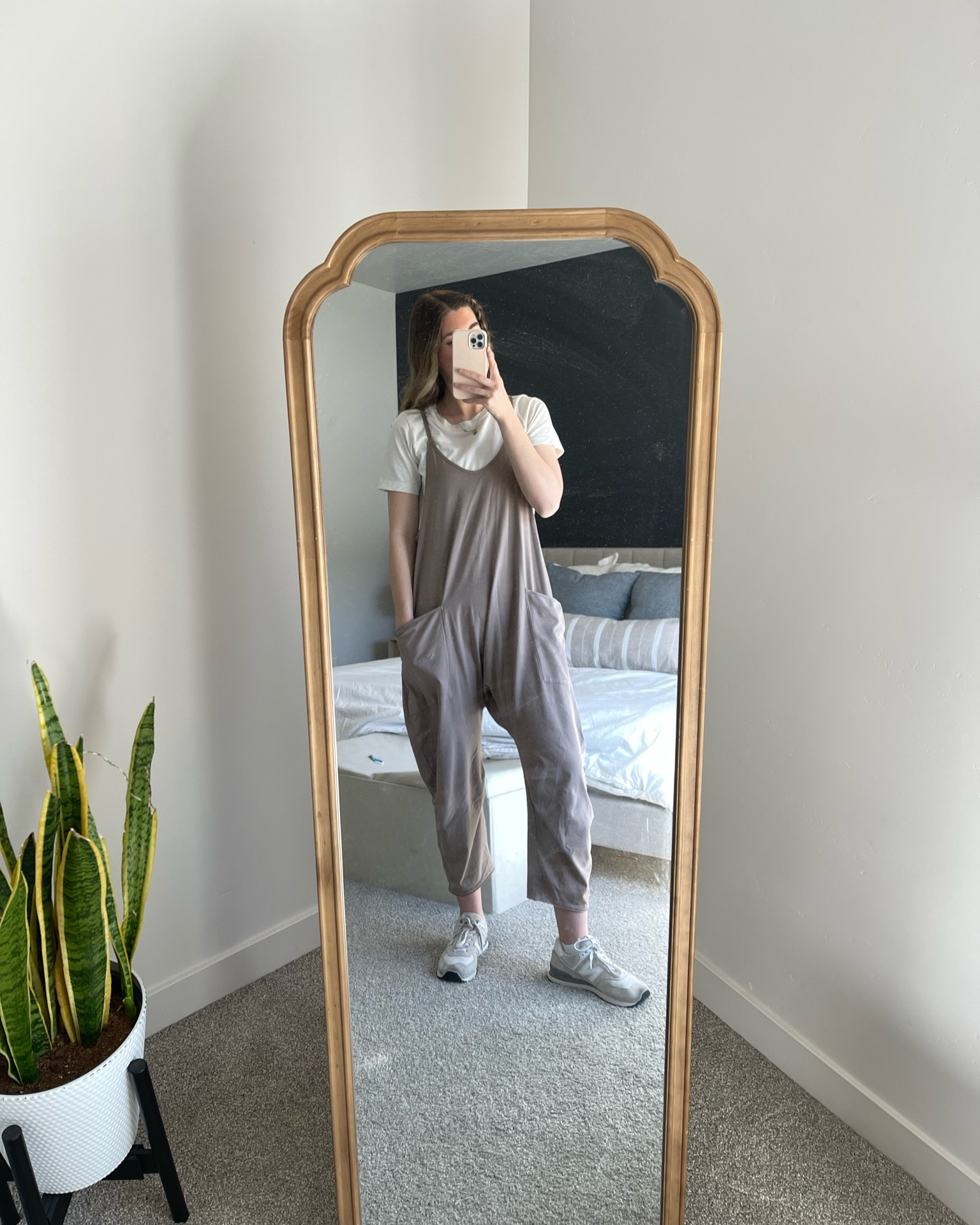 Perfect jumpsuit for summer! Wearing the mocha color in size small! 

#LTKunder100 #LTKSeasonal #LTKFind