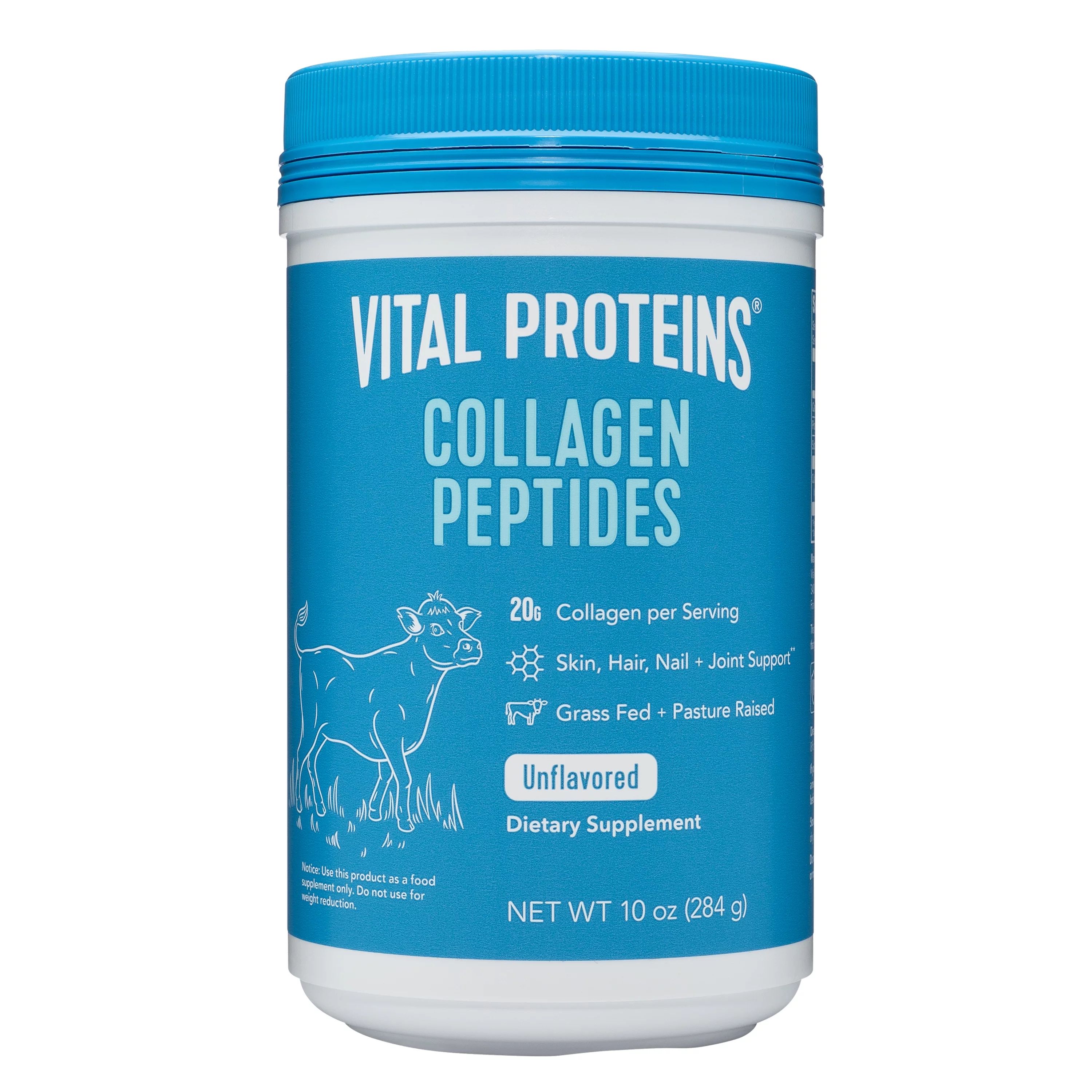 Vital Proteins Collagen Peptides Supplement Powder, Unflavored, 10 oz - Walmart.com | Walmart (US)