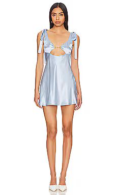 Fait Par Foutch Giselle Dress in Baby Blue from Revolve.com | Revolve Clothing (Global)