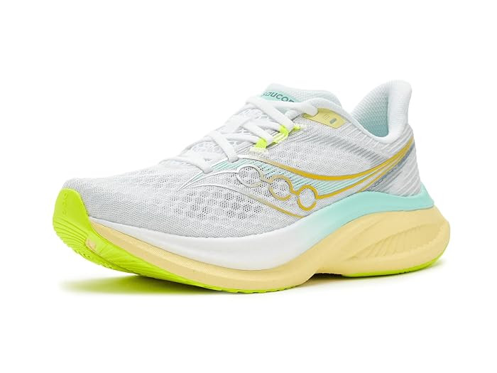Saucony Endorphin Speed 5 Women's Running Shoes White/Crocus : 7.5 B - Medium, Leather | Zappos.com