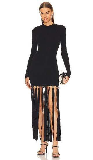 Eclisse Dress in Black | Revolve Clothing (Global)