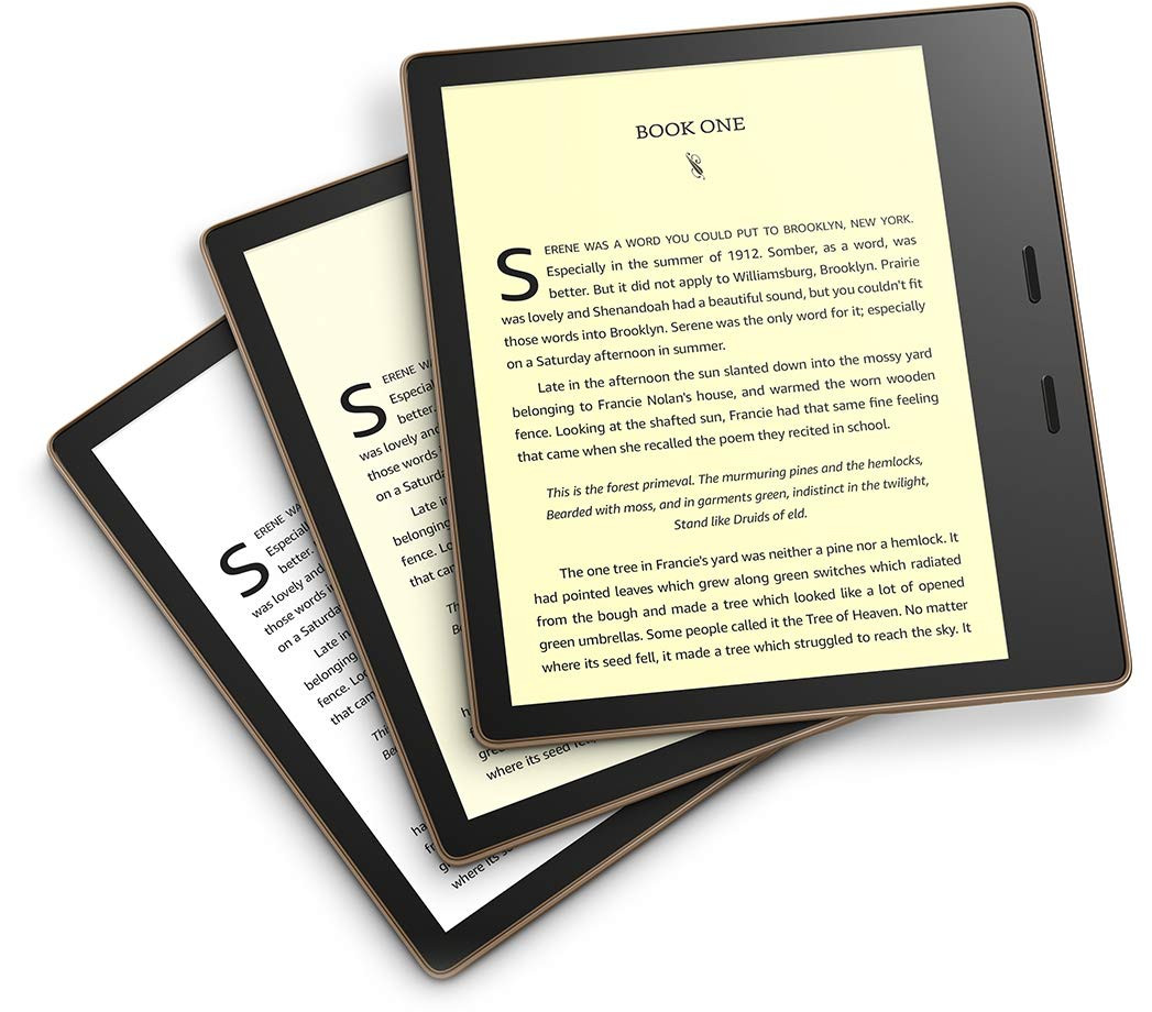 Kindle Oasis – With 7” display and page turn buttons | Amazon (US)