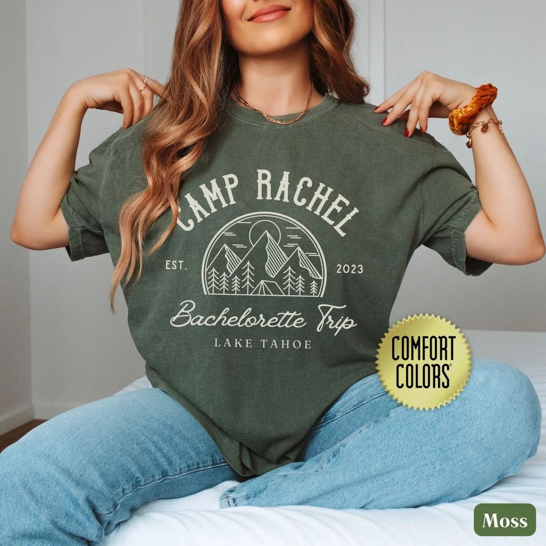 Camping Bachelorette Shirt Lake Bachelorette T Shirt Outdoor - Etsy | Etsy (US)