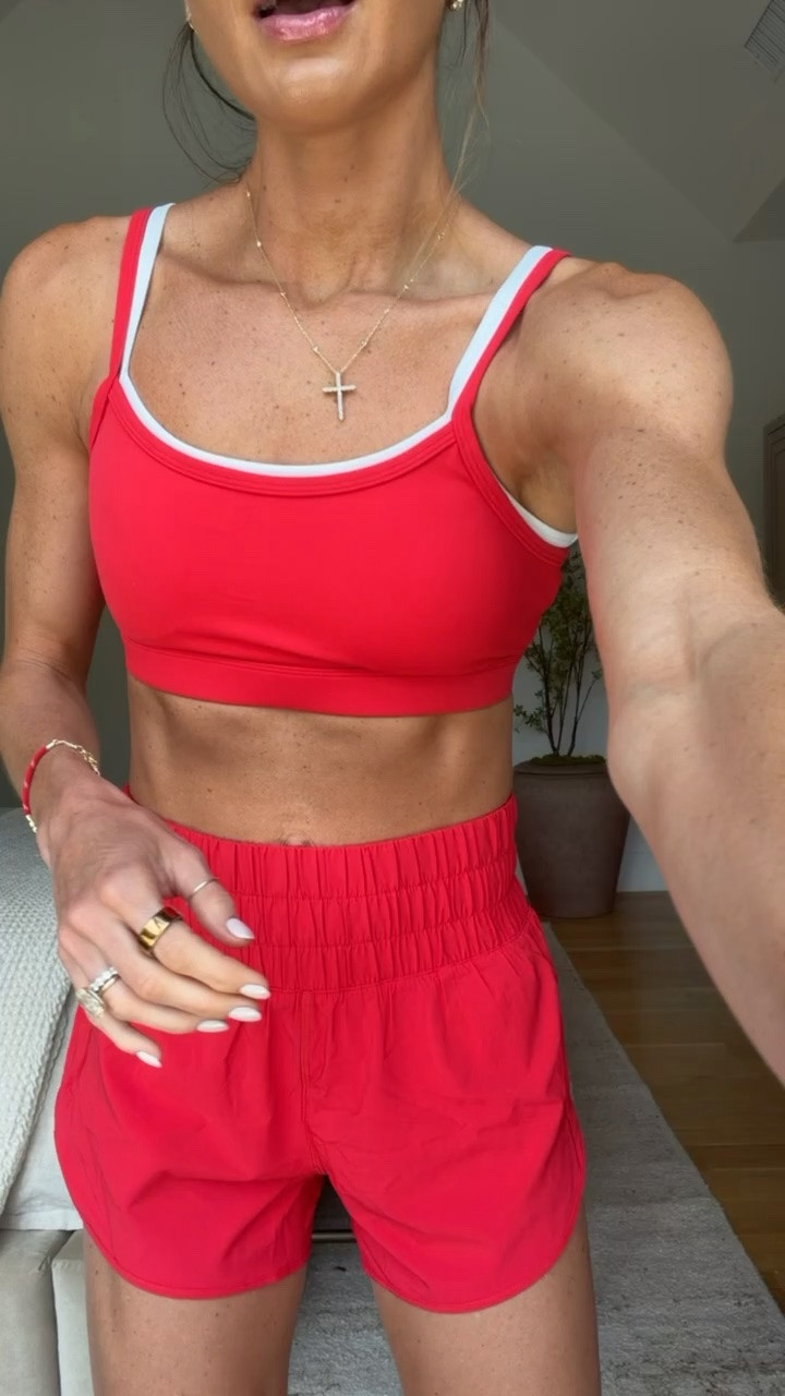 Y’all know I am OBSESSED with these amazon running shorts! 💯  have them in a few colors bc they’re just the best $30 shorts 🙌🏼