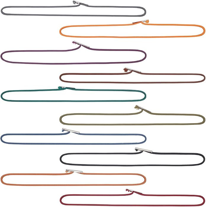 WEBEEDY 10 Colors Notebook Elastic Strap Stretchy Closure Loop for Travel Journals,Colorful Ties ... | Amazon (US)