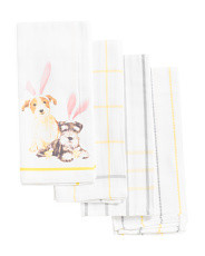 Set Of 4 Easter Animal Towels | Easter | Marshalls | Marshalls