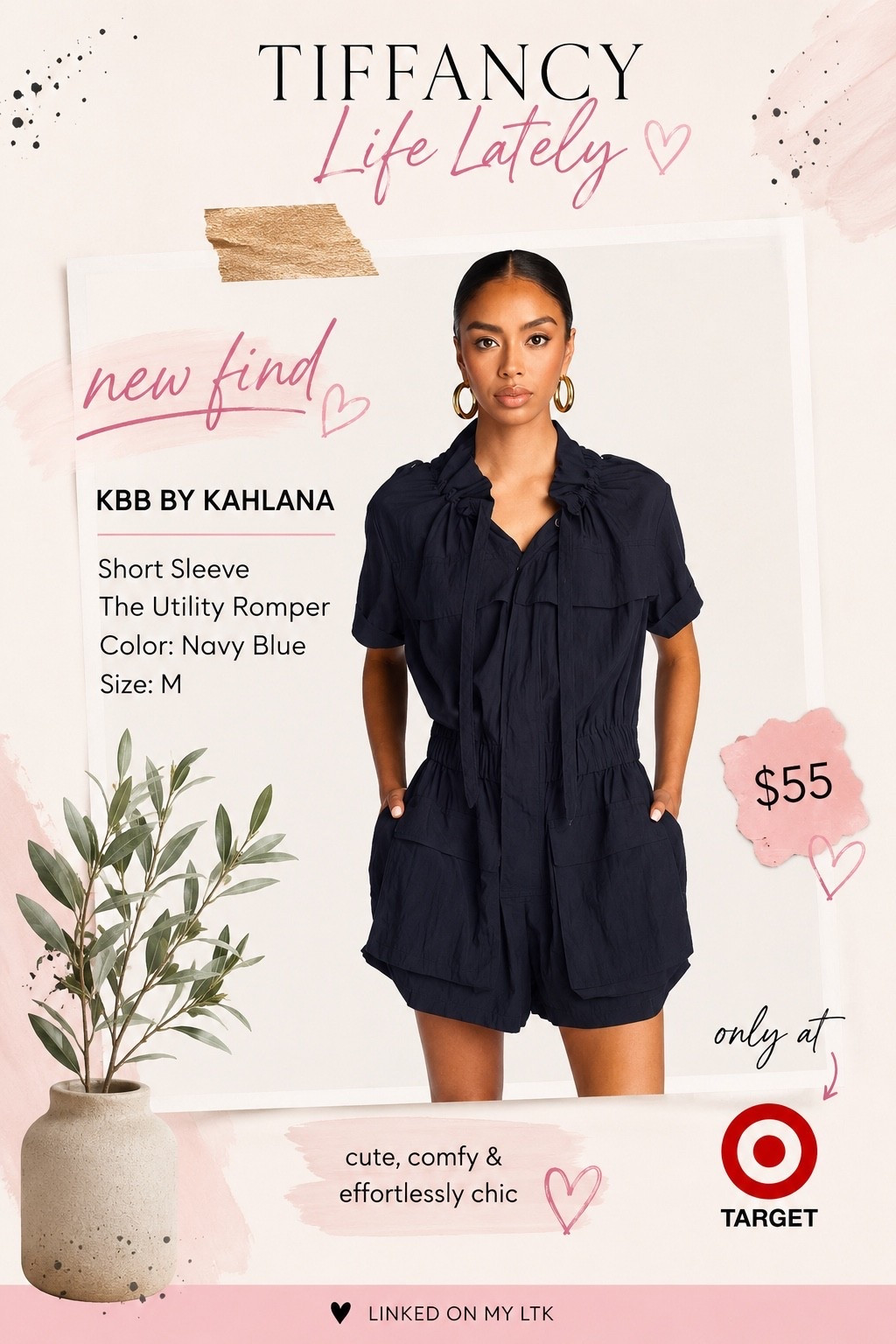 “This might be my favorite Target find lately… 😍 The details, the pockets, the fit—it looks so much more expensive than $55. If you’ve been looking for an easy throw-on outfit, this romper deserves a spot in your closet. 🖤 Linked on my LTK!”

 #LTKFashion #TargetStyle #TargetFinds #TargetFashion #RomperSeason #EverydayStyle #CasualChic #BlackGirlStyle #FashionOver50 #Over50Style #WearTheLook #AffordableFashion #LifeLately

#LTKOver40 #LTKootd