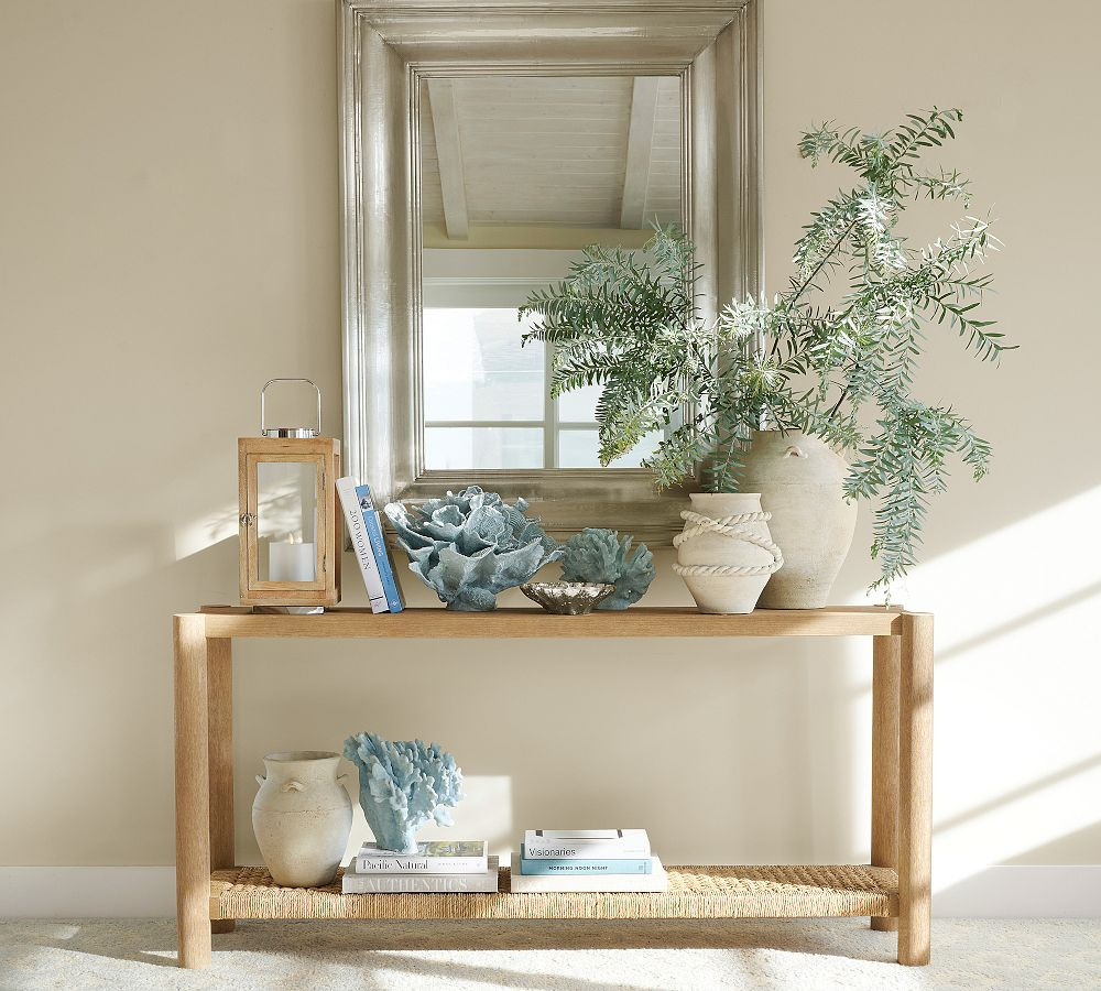 Bolinas Woven Console Table (64") | Pottery Barn (US)