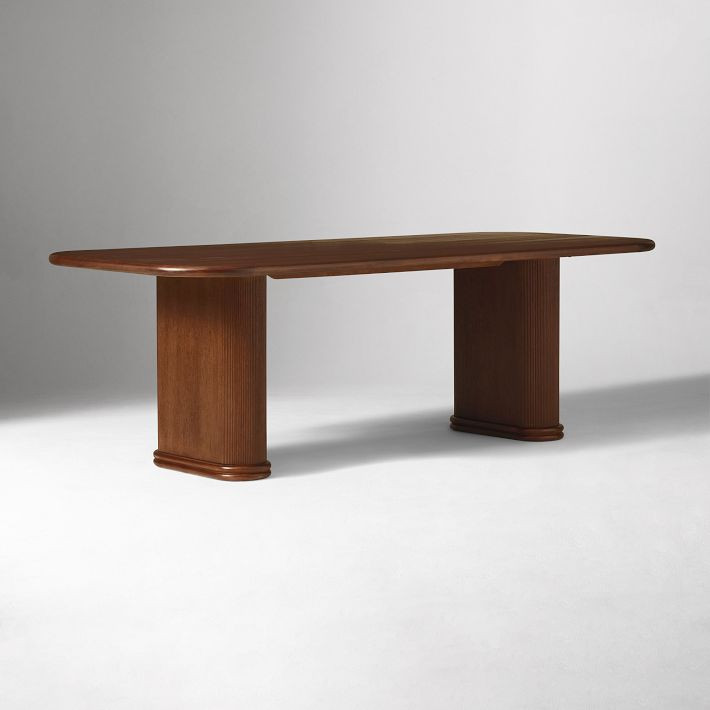 Claire Pedestal Dining Table (90") | West Elm (US)
