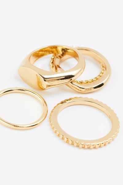5er-Pack Ringe | H&M (DE, AT, CH, NL, FI)