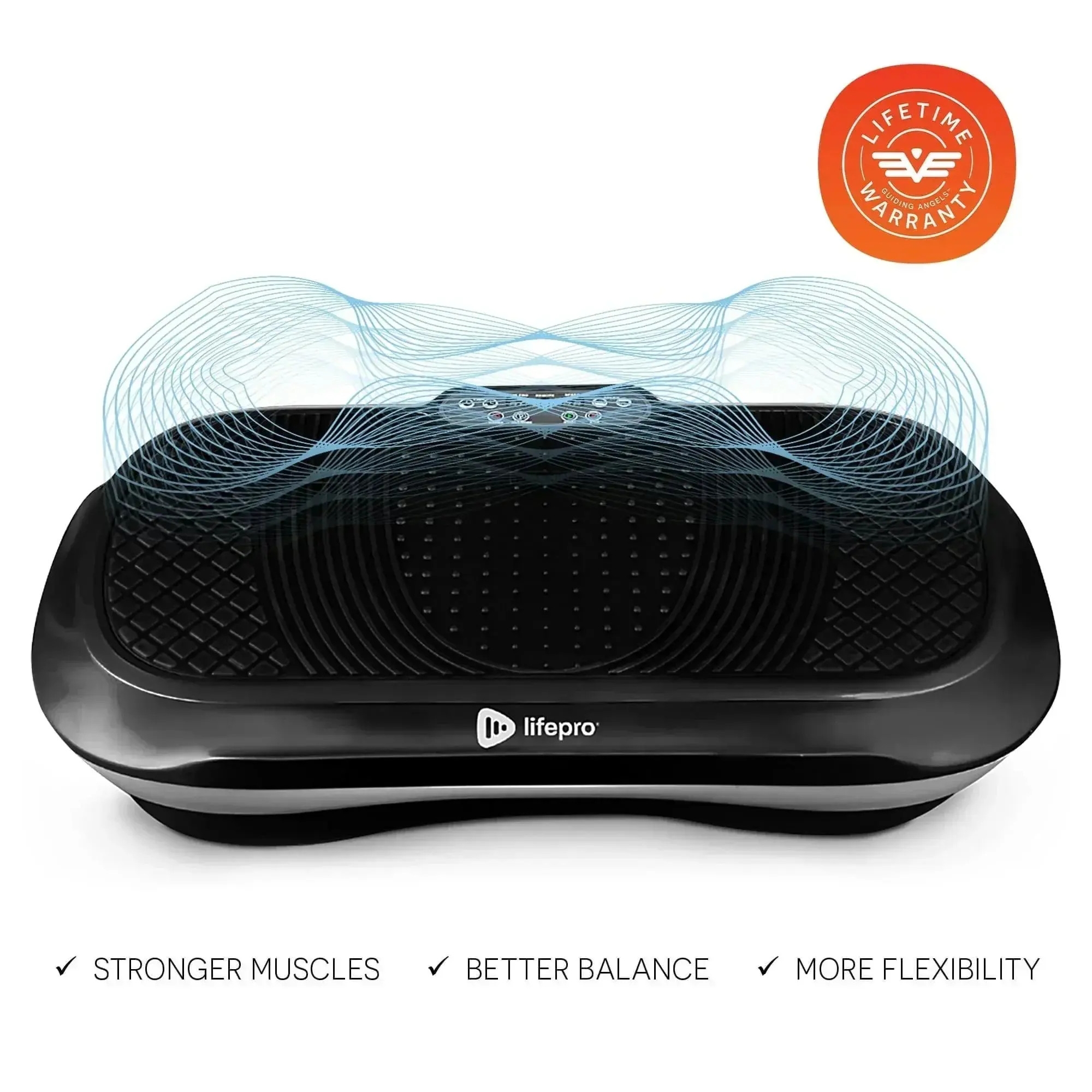 Lifepro | Waver Vibration Plate | Black | Lifepro