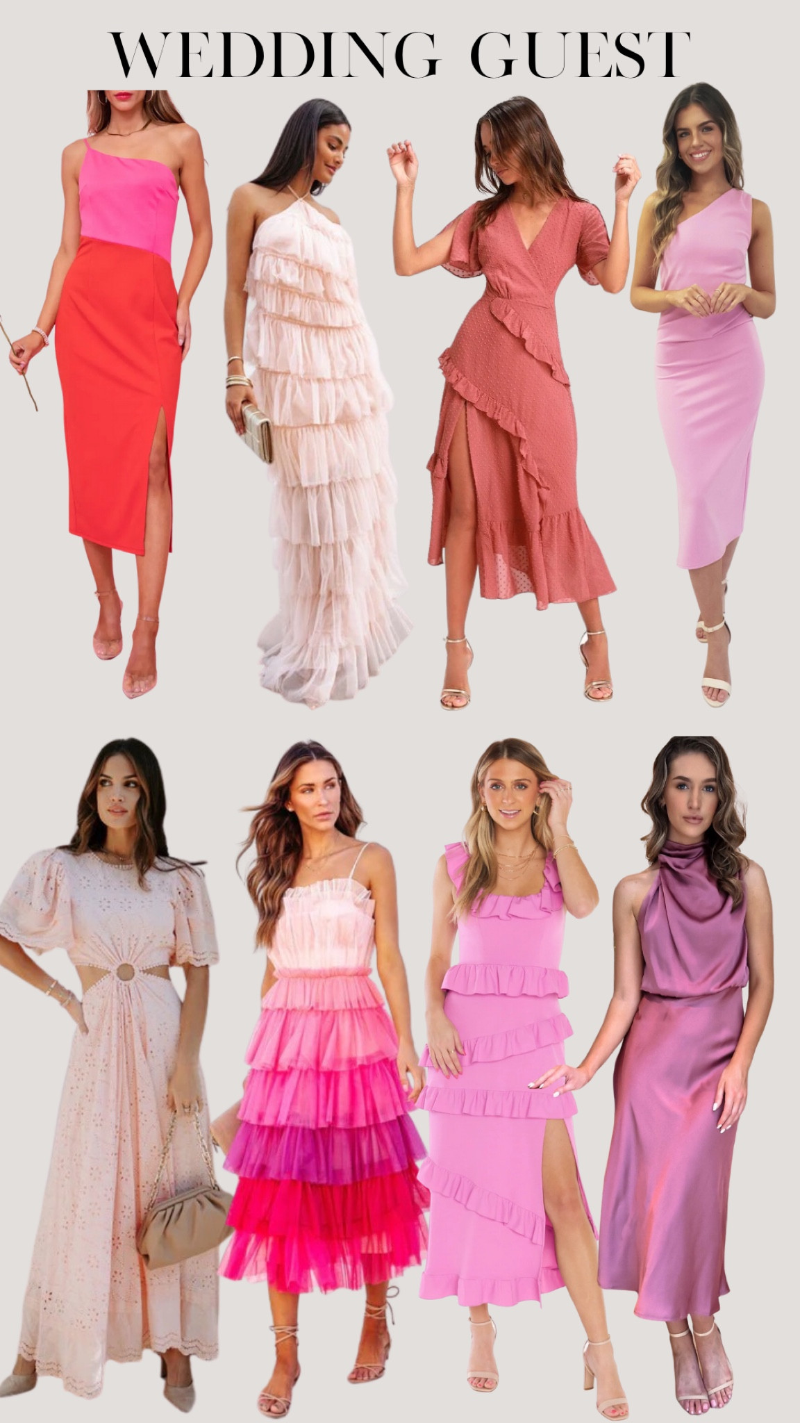 Wedding Guest Dresses


Spring wedding guest dress, winter wedding guest dress, summer wedding guest dress, cocktail dresses, black tie dresses, wedding dresses, floral dresses, pink dresses, formal dress, formal gown, cocktail attire, affordable wedding guest dress, semi formal dress, silk dress

#LTKstyletip #LTKunder100 #LTKwedding