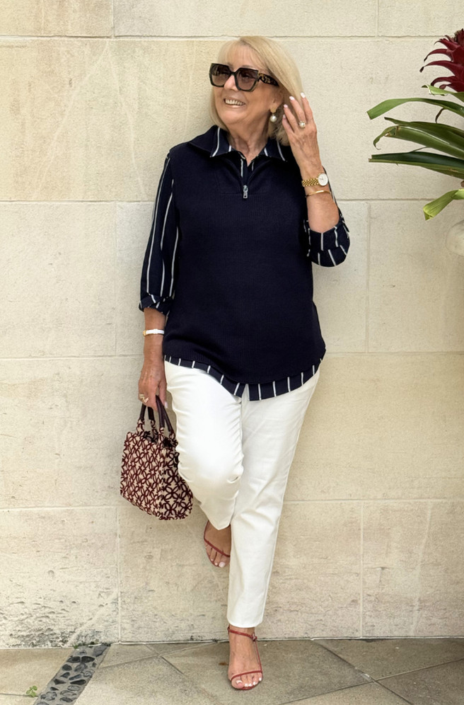 Love some winter layers! Add a vest to keep you warm but still looking chic.  

 #LTKaustralia #LTKwinter #LTKover50style