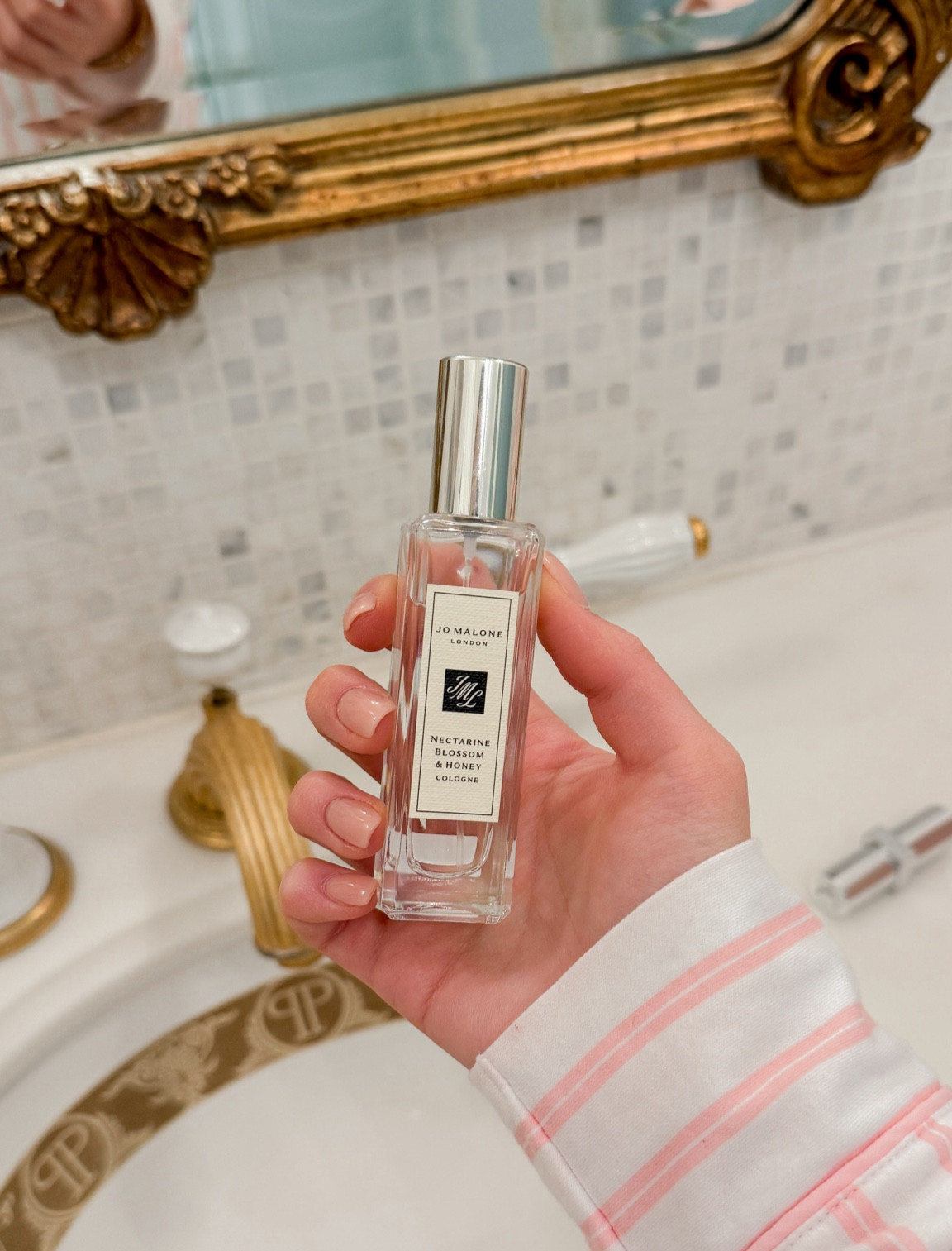 Guys, I am OBSESSED with this scent from Jo Malone. I’ve been using English Pear & Freesia but wanted to switch it up for this Spring & Summer and Nectarine Blossom & Honey is definitely my new favorite. It smells like peaches in the most subtle, natural way—fruity, juicy, and just sweet enough  

#LTKSeasonal #LTKbeauty #LTKGiftGuide