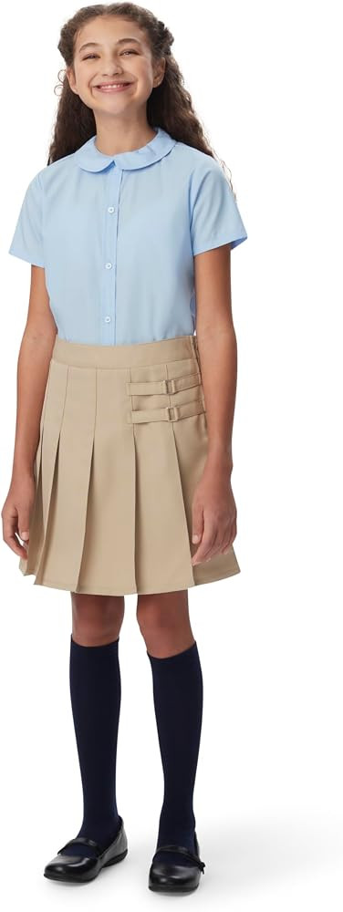 French Toast Girls Adjustable Waist Pleated-Front Two-tab Scooter | Amazon (US)