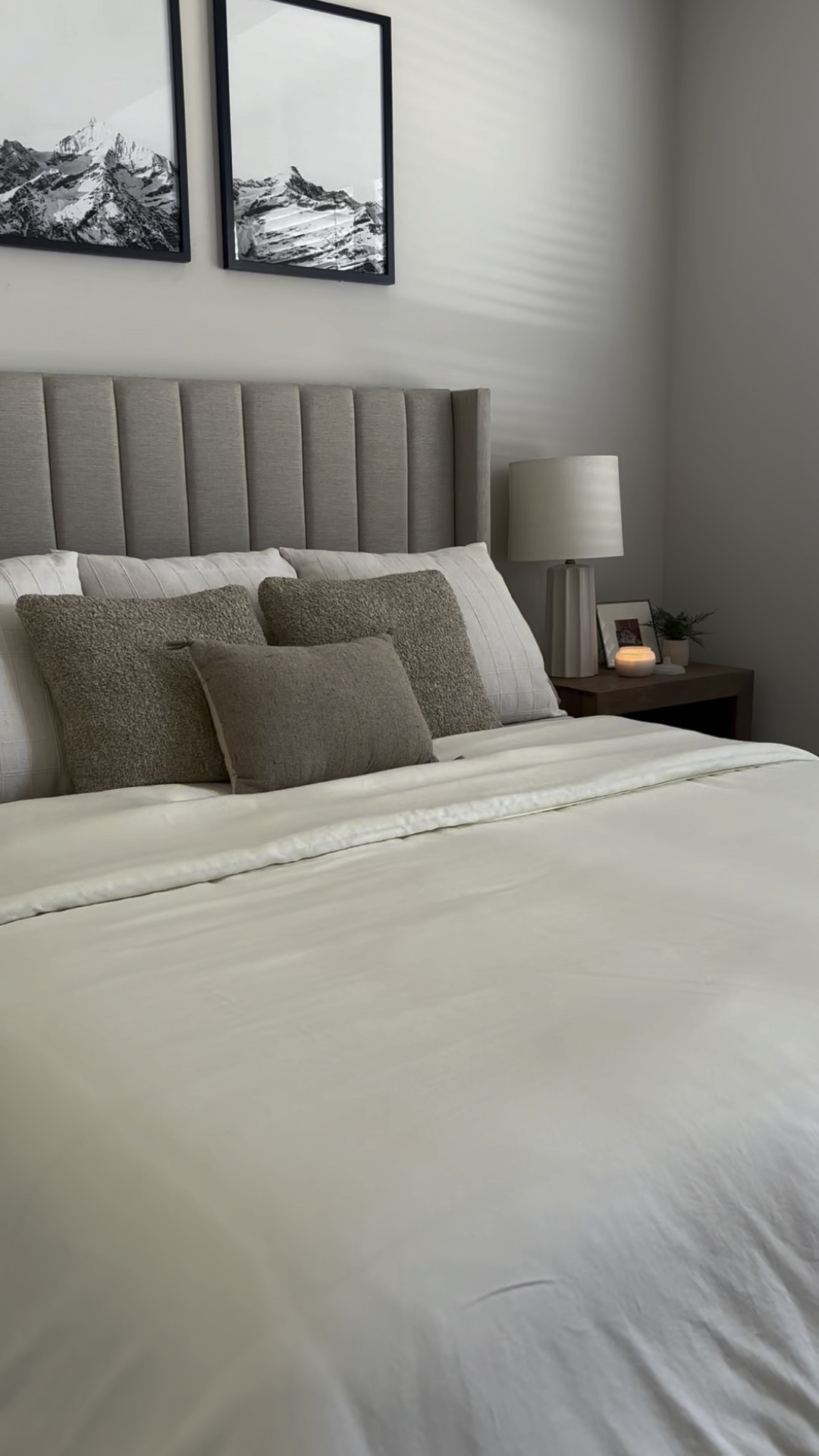 Temperature regulating duvet cover
Bamboo comforter 
Neutral bedding 
Cozy bed


#LTKHome