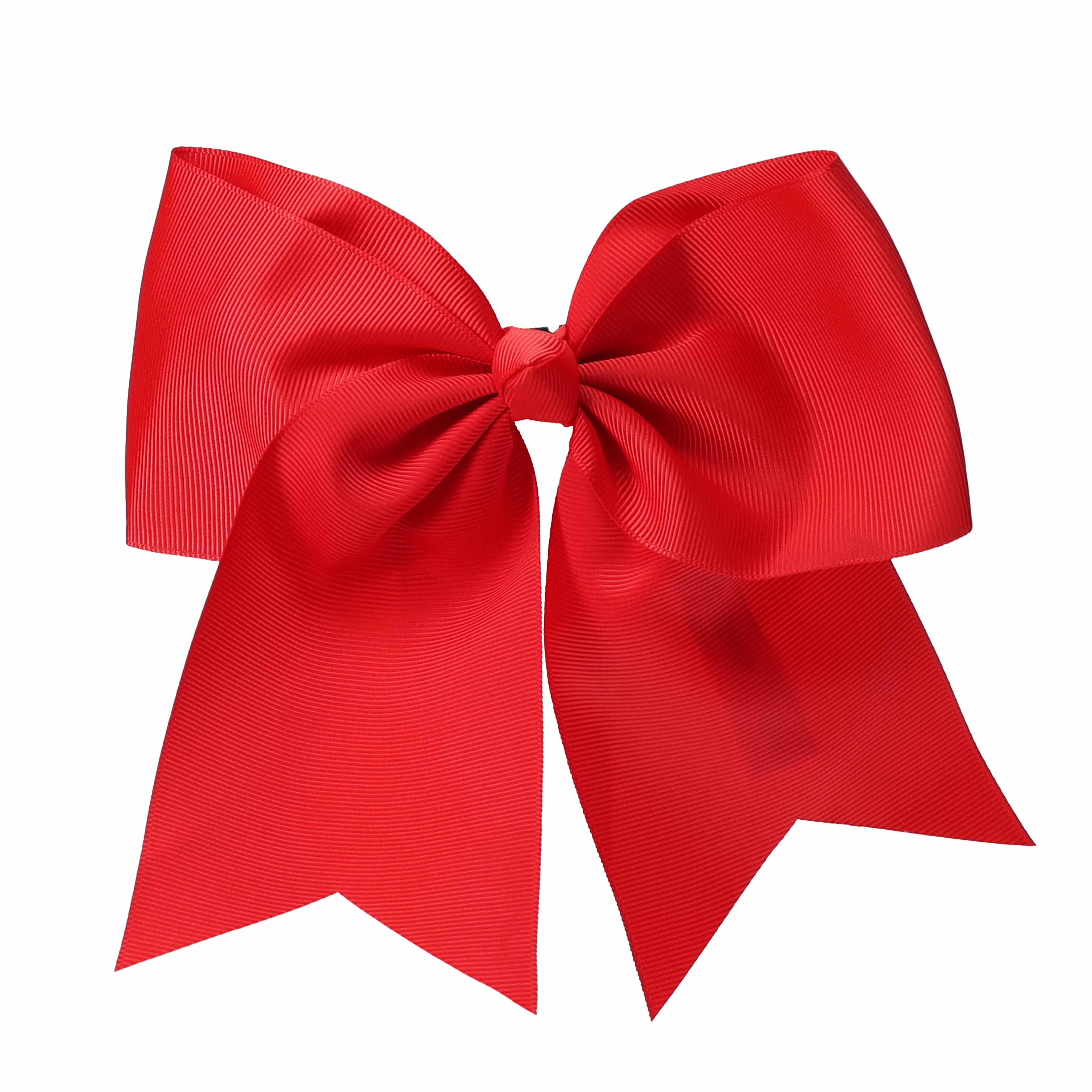 Hot Red Grosgrain Bottle Bow | Beau Bottles