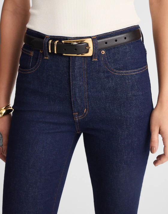 Elongated-Buckle Belt | Madewell