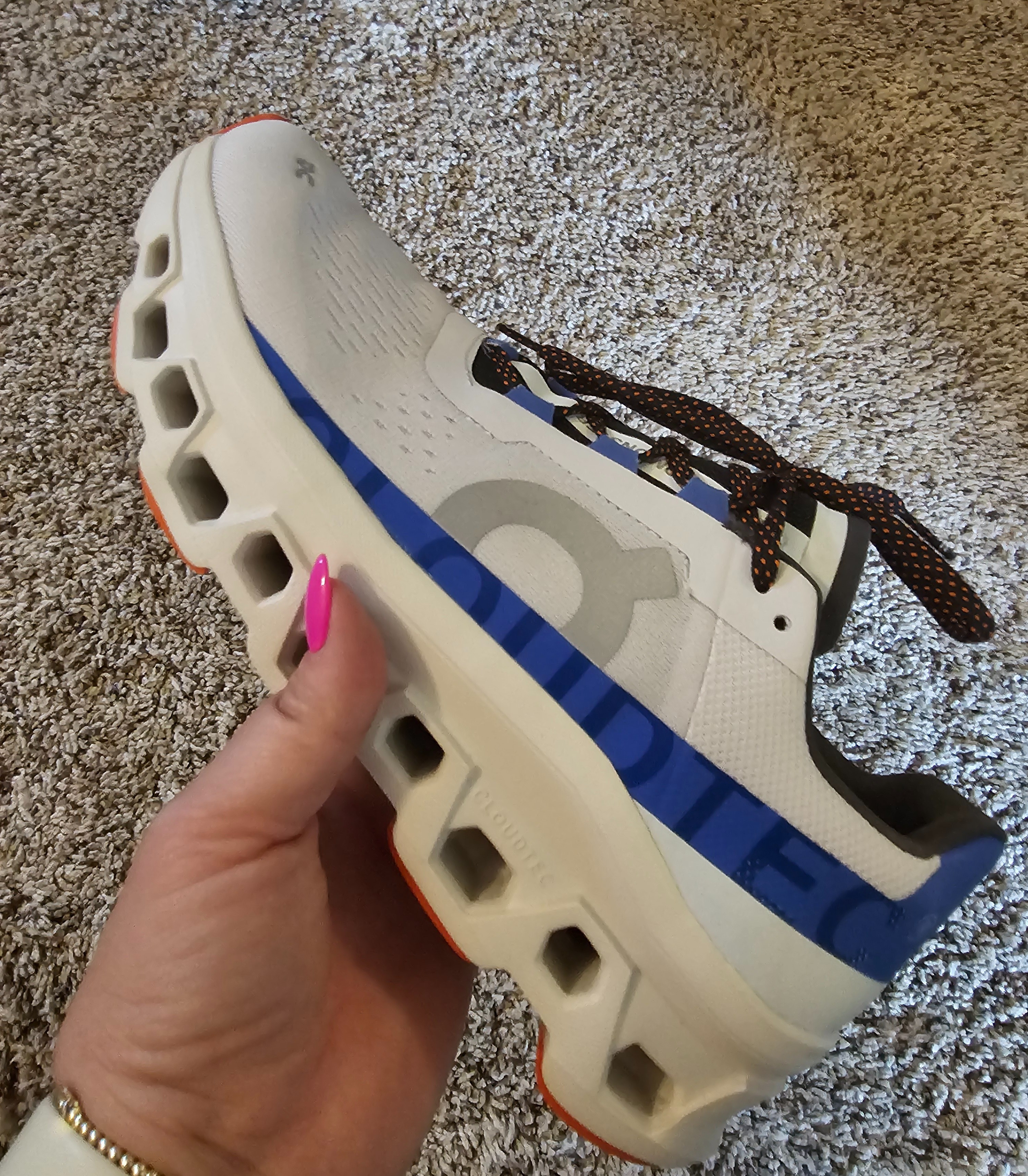 I grabbed these shoes last year in the nsale and they are back again.   Perfect for walking or lifting.  Nordstrom sale. Nsale. Cloud monster. OC. Sneakers. Tennis shoes. 

#LTKSummerSales #LTKxNSale #LTKShoeCrush