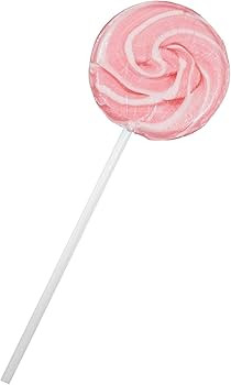 Pink Lollipops, 24 Pack, Pink Swirl Lollipops Individually Wrapped, Pink Lollipop Suckers Bulk, T... | Amazon (US)
