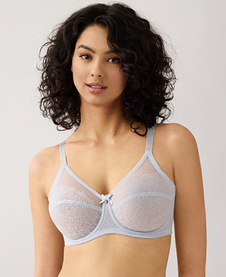 Women's Retro Chic Full-Figure Underwire Bra 855186, Up To J Cup | Macy's