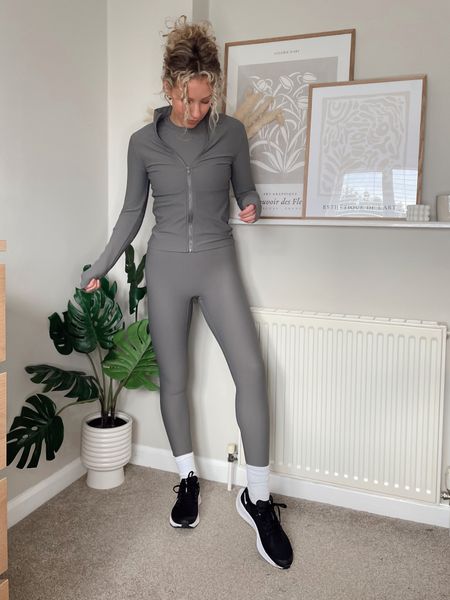 Gym wear, active wear, fITS in the style

Use code LIV10 for 10% off this collection 

Charcoal ribbed gym leggings
Charcoal long sleeve ribbed gym top
Charcoal ribbed zip up gym jacket 

#LTKfit #LTKSeasonal #LTKeurope