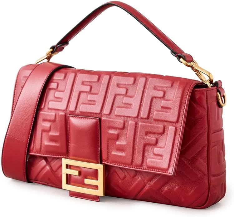 Shopbop Archive Women's Pre-Loved Fendi Large Baguette NM, Zucca Embossed | Amazon (US)