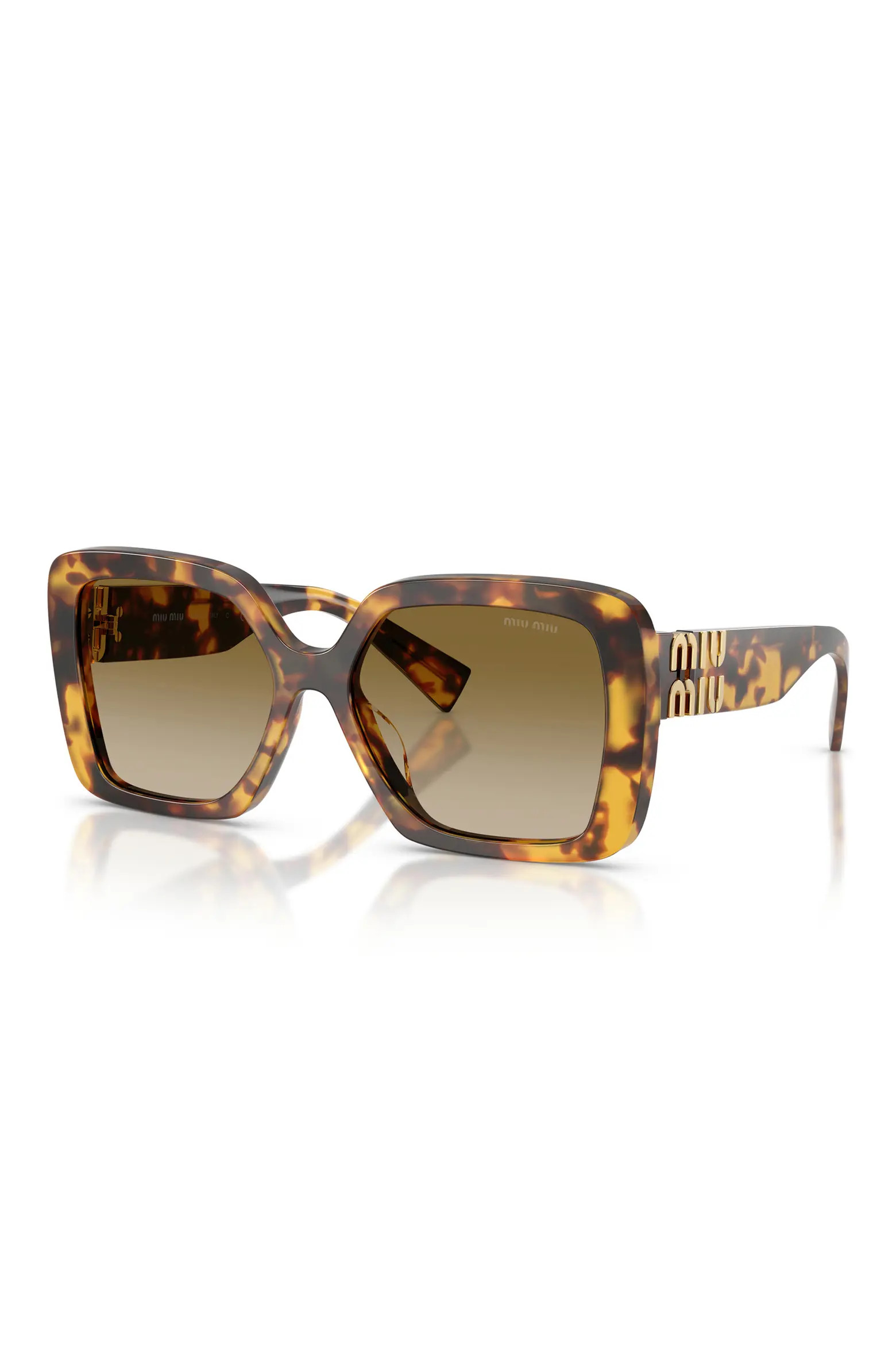 56mm Gradient Irregular Sunglasses (Women) | Nordstrom | Nordstrom