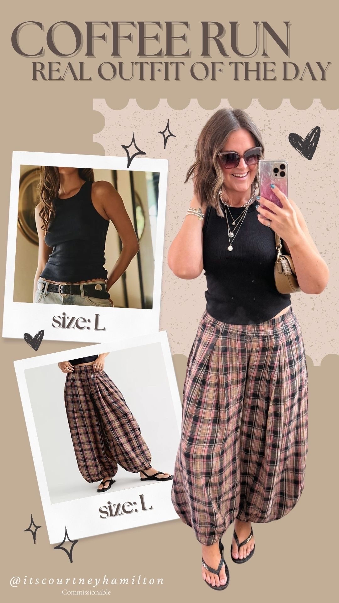 Coffee Run Real Outfit of the Day!! Wearing a large in the top and the pants! 

New arrivals, fall fashion, summer fashion, finds under 100, free people, Courtney Hamilton

#LTKSeasonal #LTKootd #LTKMidsize