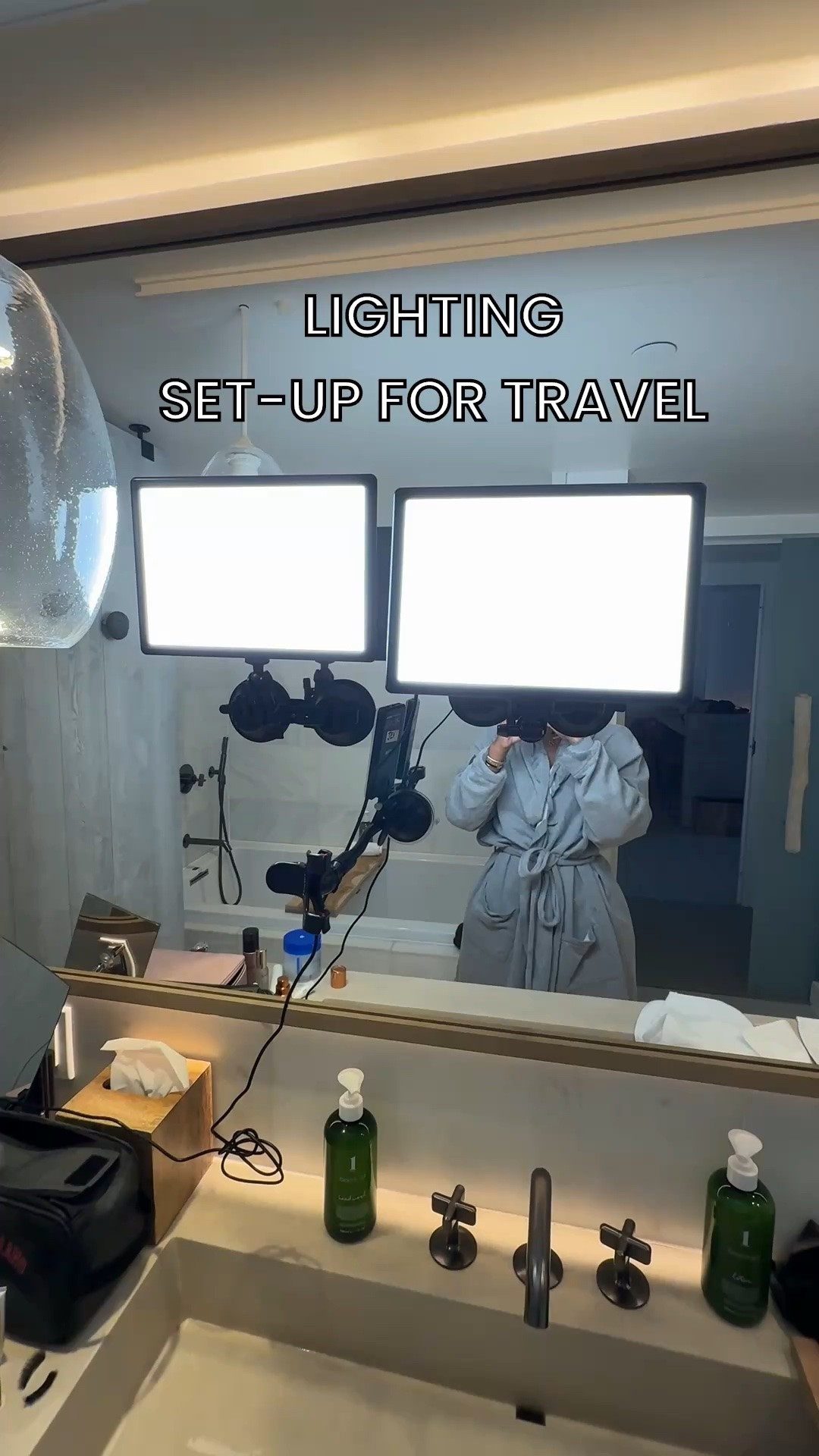Travel lighting essentials and favs.

#LTKCon #LTKTravel #LTKvlog