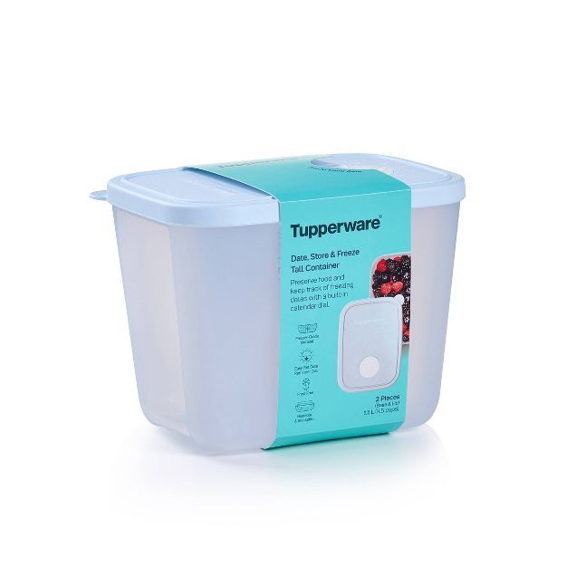 Tupperware Essentials Date Store & Freeze - 1.1L / 4.5C Freezer Container | Target