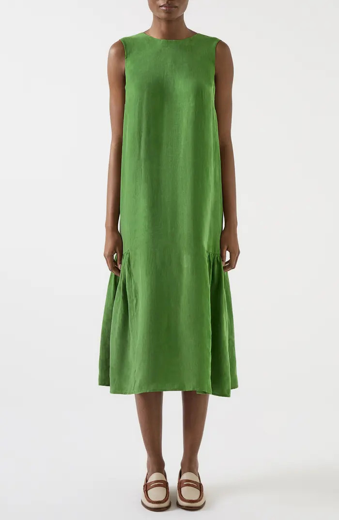 LK Bennett Alma Sleeveless Midi Dress | Nordstrom | Nordstrom