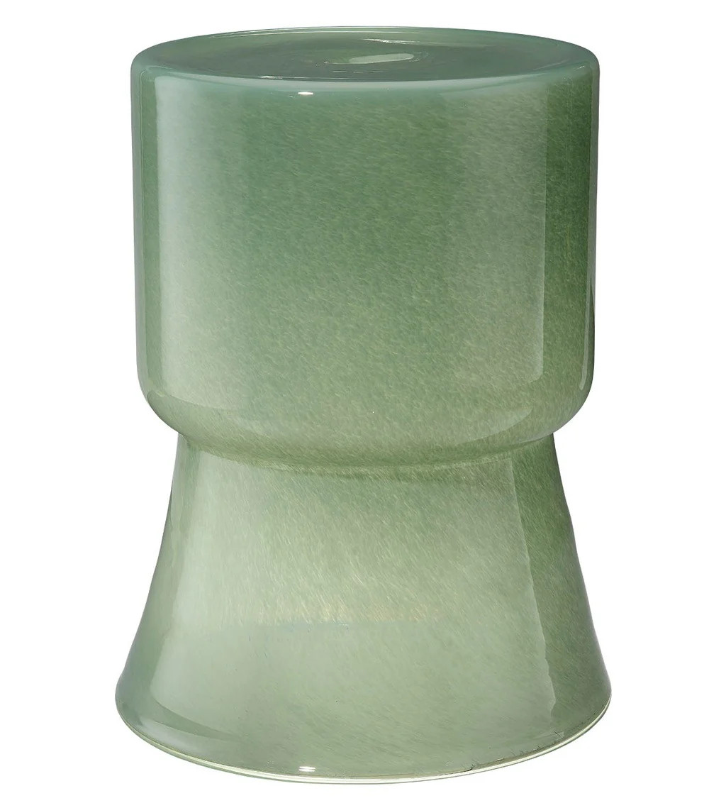 Huntington Garden Stool - Green | Outrageous Interiors + Design