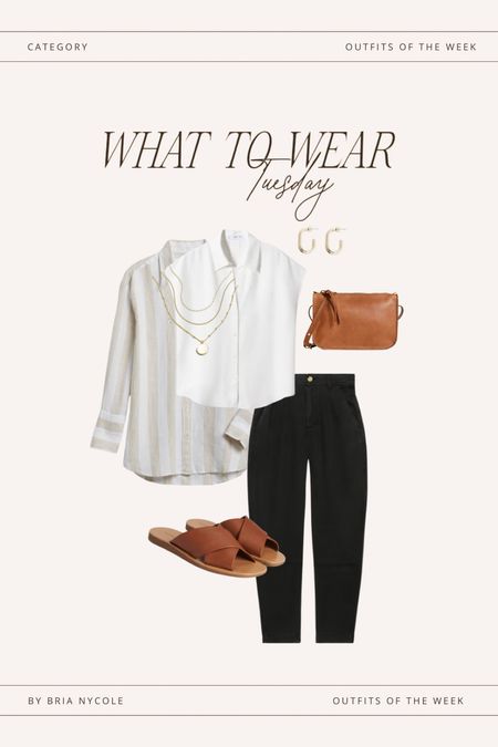 OOTW — Tuesday

Mix of casual and classic silhouettes for a spring capsule wardrobe. I adore these brown leather sandals! So pretty and great for the warmer temps. 🤎





#brownsandals #mango #everlane #madewell #leathersandals #springfashion #capsule #capsulewardrobe #whiteshirt #buttonup #goldearrings

#LTKSeasonal #LTKshoecrush #LTKstyletip