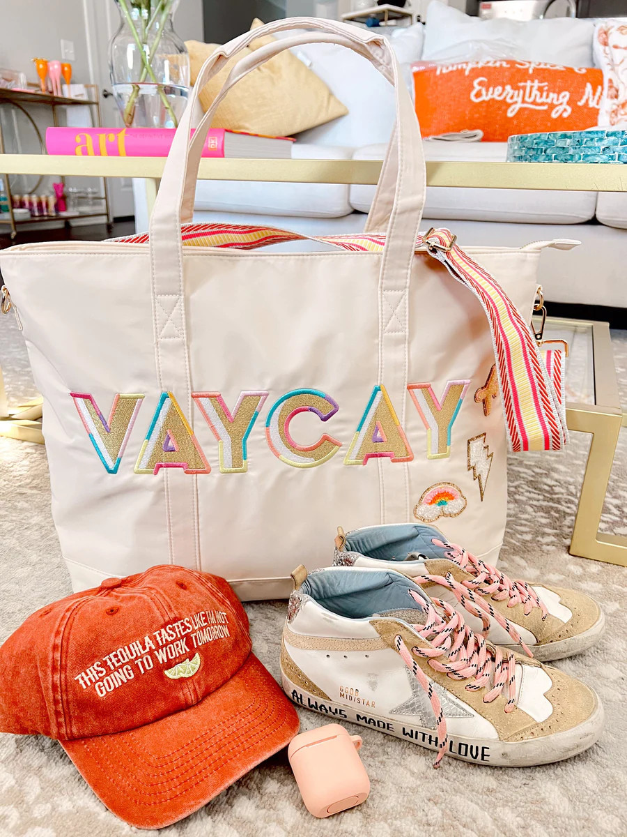 Vaycay Nylon Tote | KenzKustomz