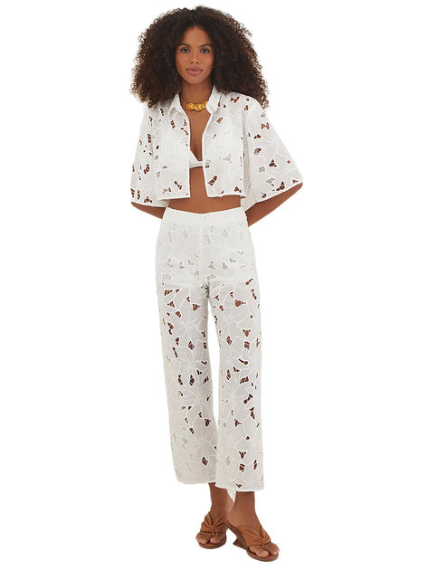 Eloah Short Sleeve Blouse-Giorgia Pants | Swimwear World