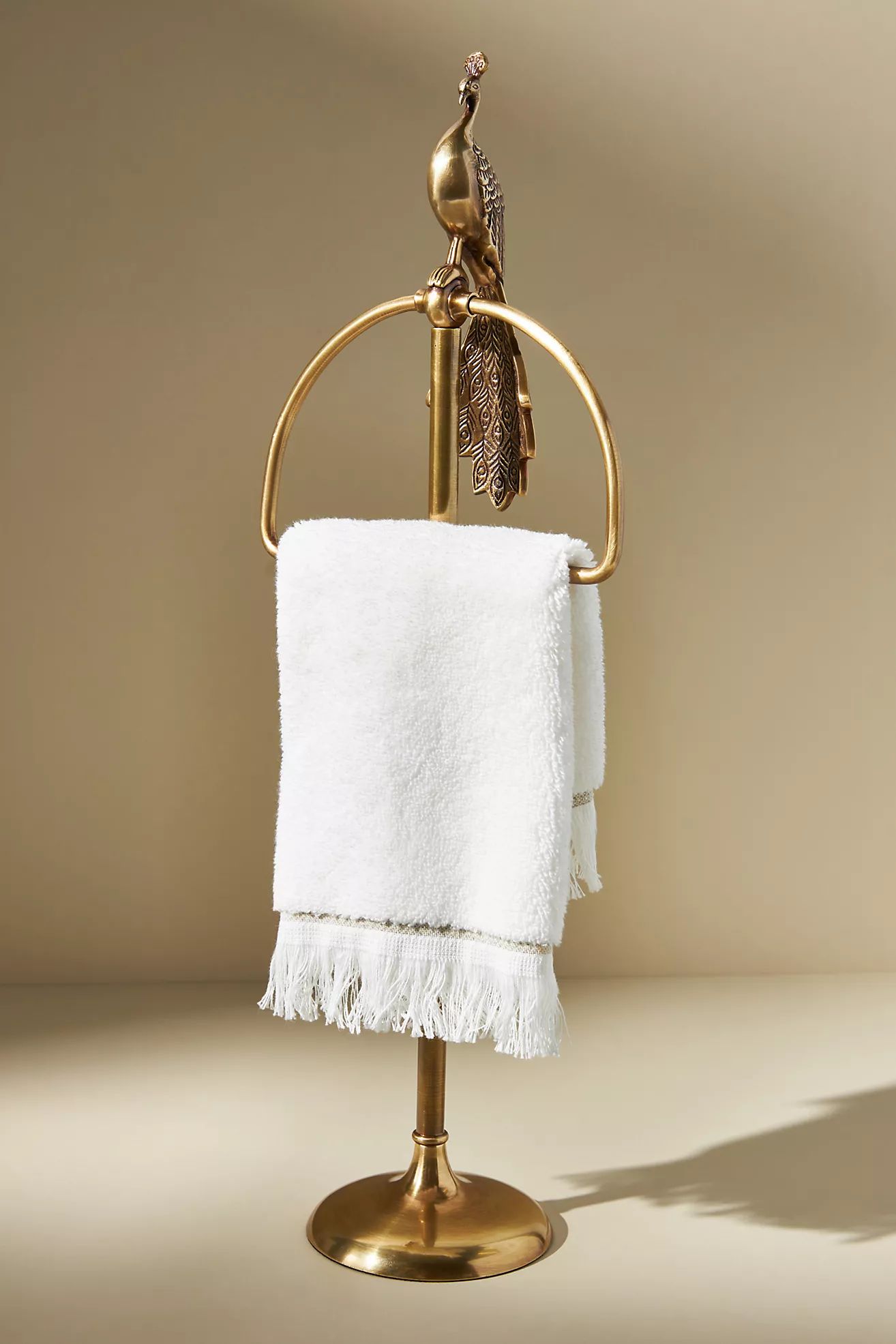 Ida Peacock Towel Stand | Anthropologie (US)