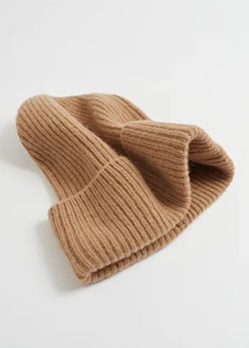 Ribbed Cashmere Knit Beanie | & Other Stories US