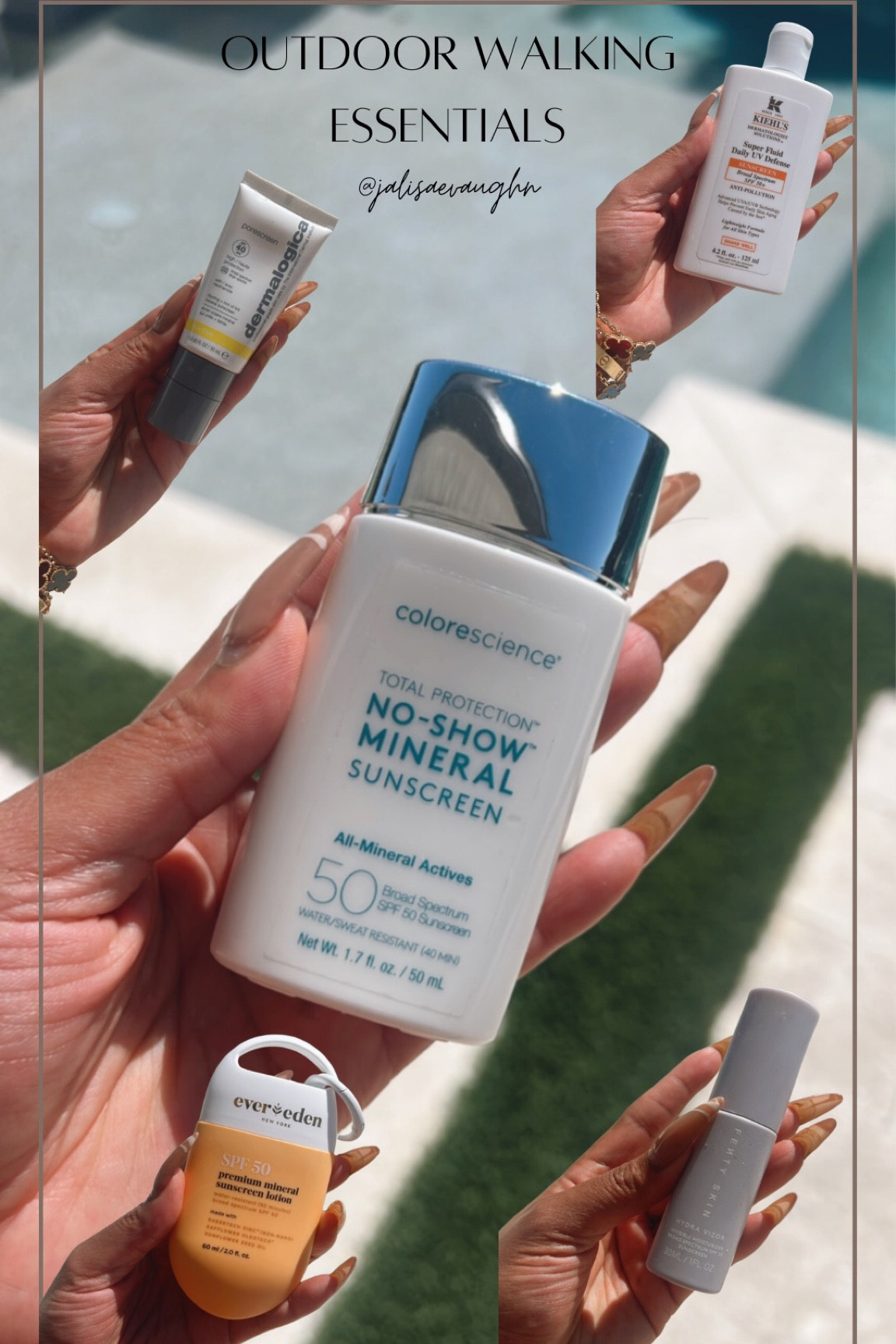 Outdoor workouts are much needed and so is making sure to still be taking care of your skin! These are my fav products for outdoor workouts, they are lightweight but so effective! 

#LTKunder100 #LTKbeauty #LTKFind