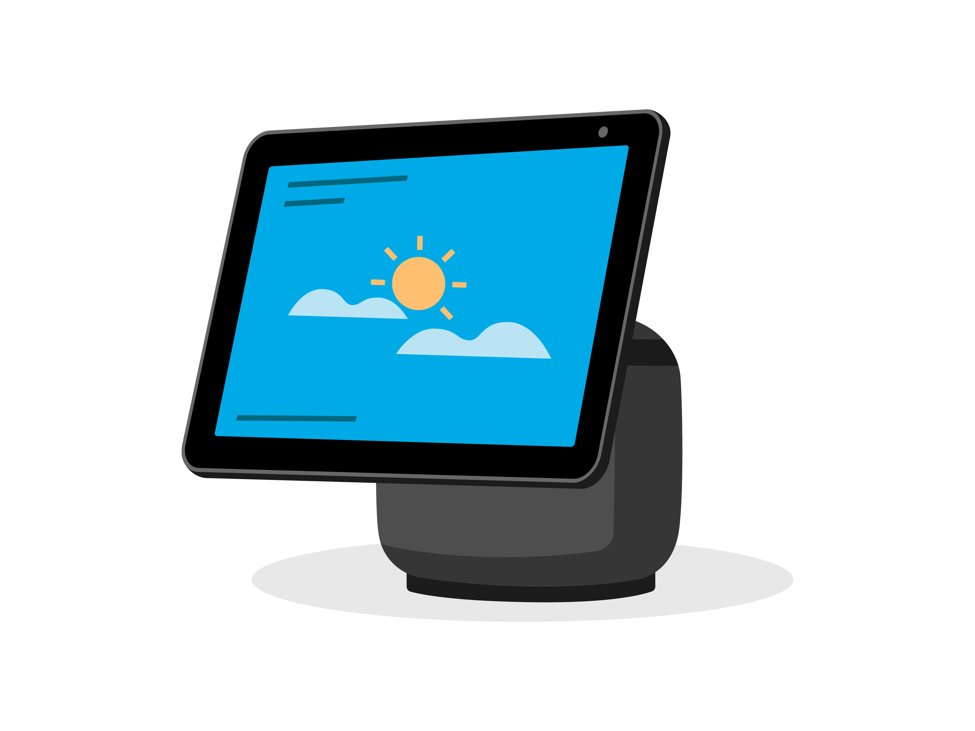 Amazon Echo Show 10 (3rd Gen) | HD smart display with premium sound, motion and Alexa | Charcoal | Amazon (US)