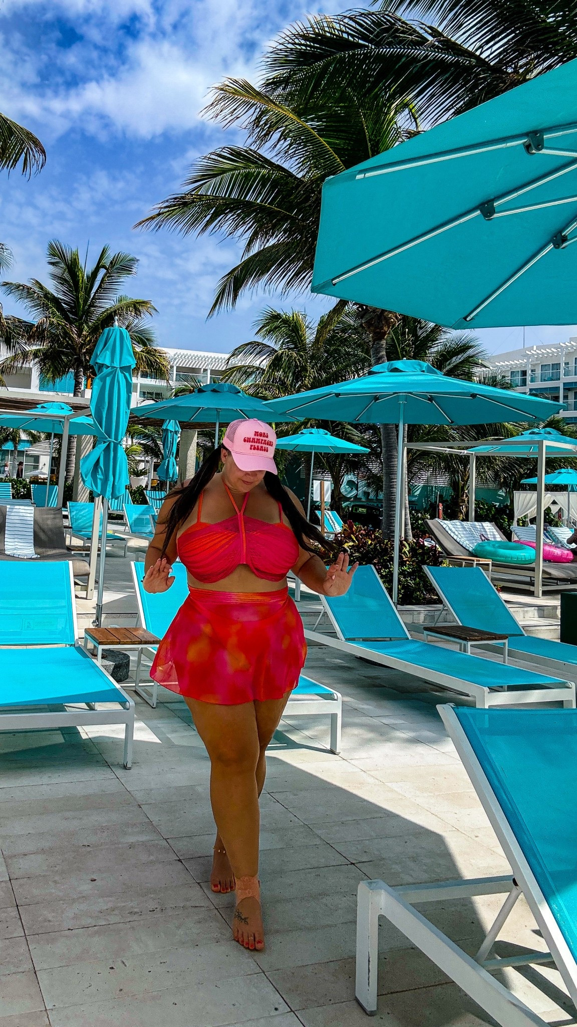 Hot girl summer swim from Walmart 

Top: XXL
bottom: XXL 
Skirt: XL 

#LTKStyleTip #LTKFindsUnder50 #LTKSwim