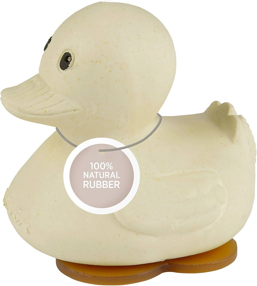 Hevea Squeeze'n'Splash Bath Toys (Duck) | Amazon (US)