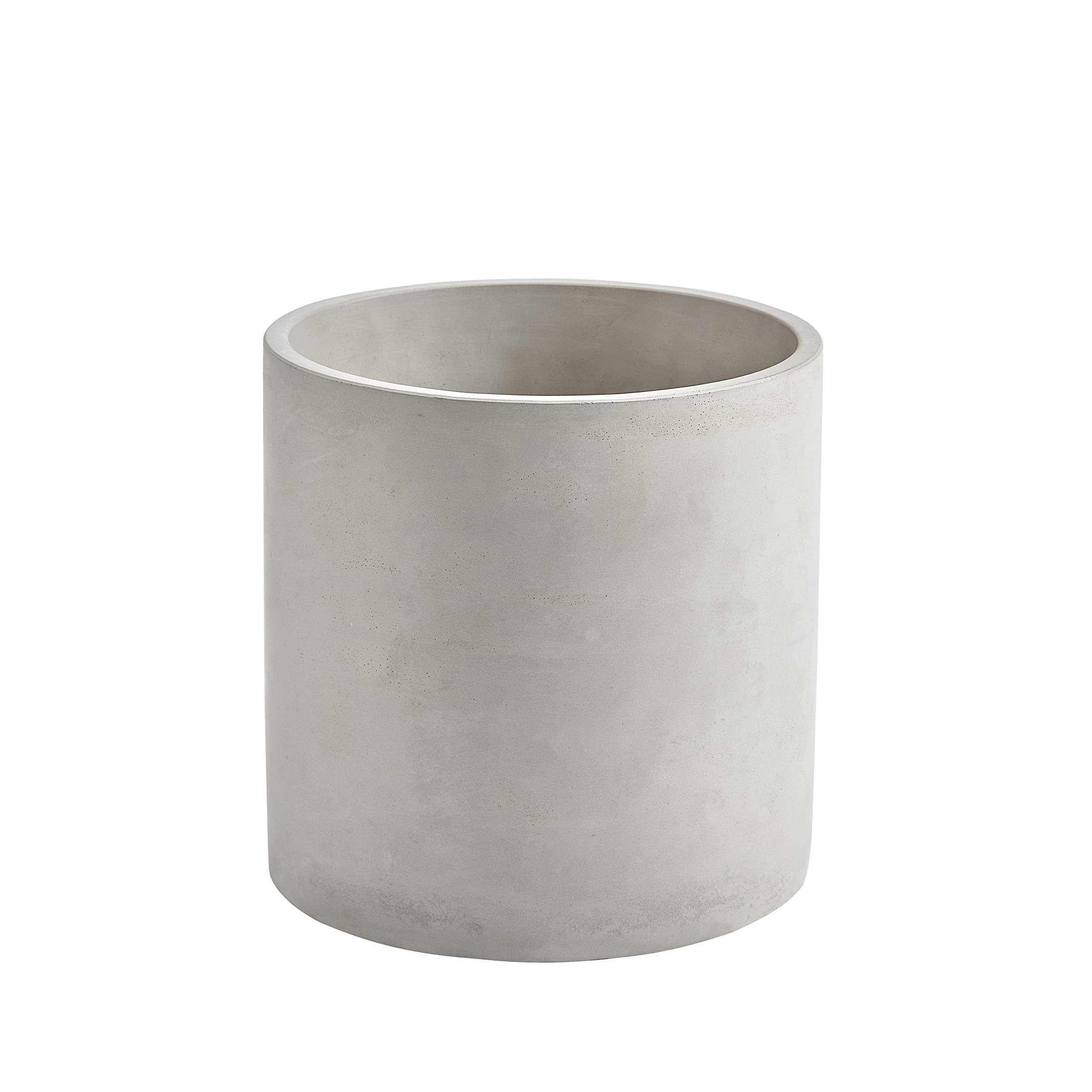 Macetas de 4.7 pulgadas para plantas de interior, maceta de cemento gris con orificio de drenaje,... | Amazon (US)